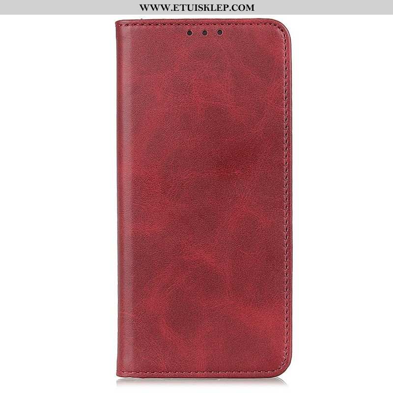 Etui Na Telefon do Sony Xperia 10 IV Etui Folio Dwoina Skóry